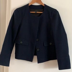 Dark blue Ann Taylor jacket in size 8. Cute!!!